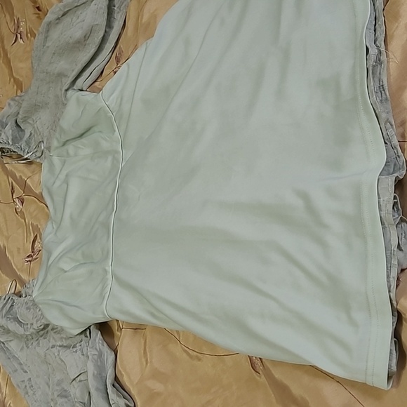 AURA midi dress green color size large - Picture 12 of 15